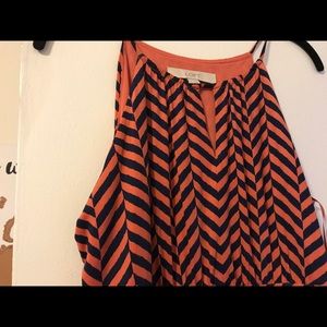 Halter silk patterned dress